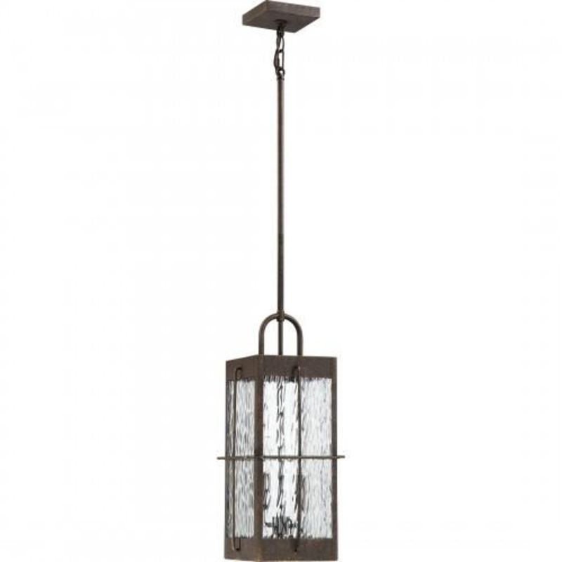 Quoizel WAR1908GZ Ward Outdoor hanging 2 lights gilded bronze Outdoor Lantern