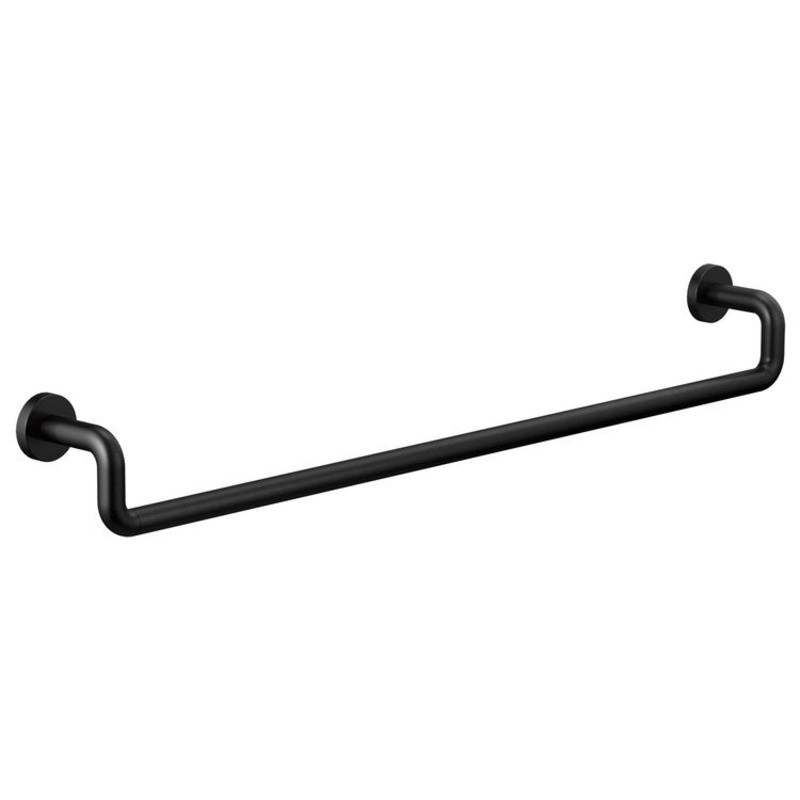 Towel Bar Litze 30 Inch Matte Black Brass