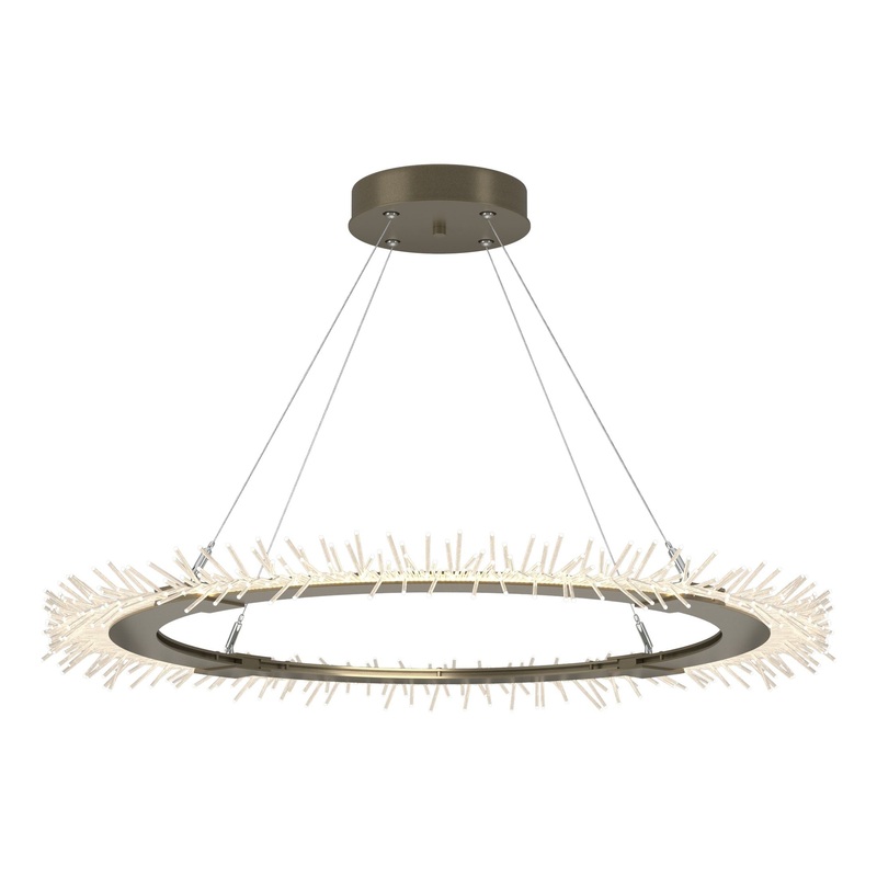 Anemone Circular LED Pendant Soft Gold