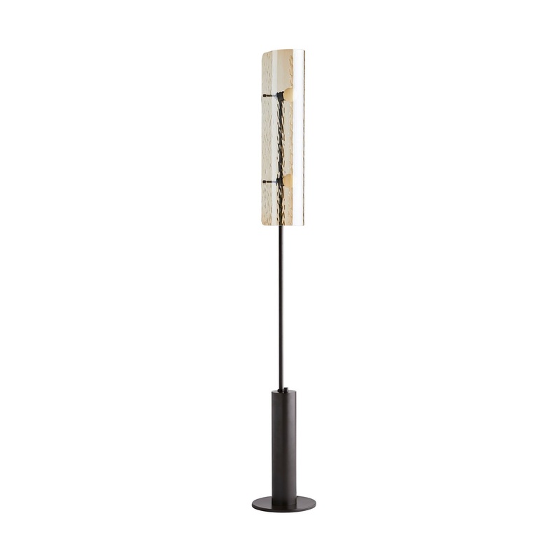 Arteriors DA79002 Bend Two Light Floor Lamp Amber