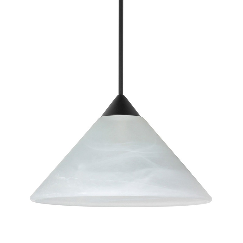 Besa 1XC-117652-LED-BK Besa Kona Pendant LED Pendant Black