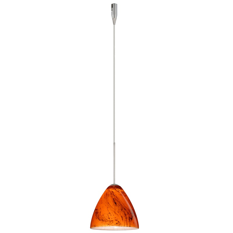Besa RXP-1779HB-SN Mia One Light Pendant Satin Nickel