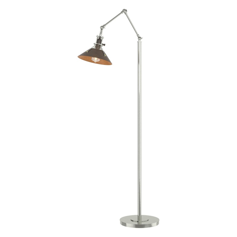Henry Floor Lamp Sterling Bronze