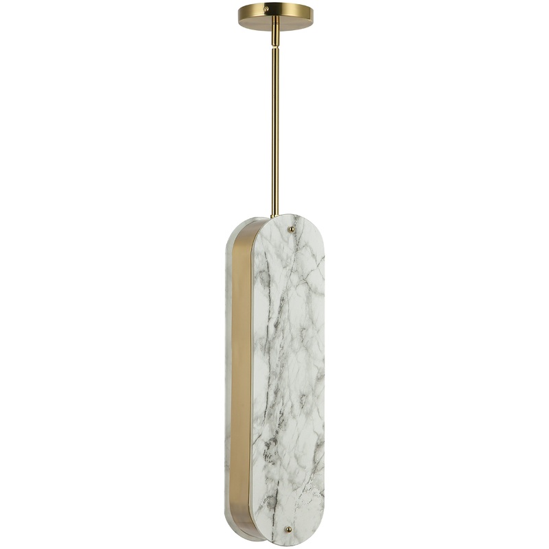 Pascal 1-Light Pendant Aged Brass