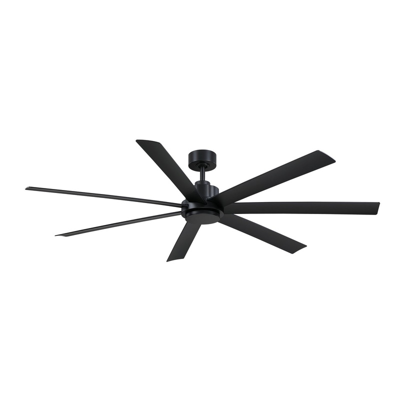 72″Ceiling Fan from the Pendry 72 Collection in Black Finish by Fanimation