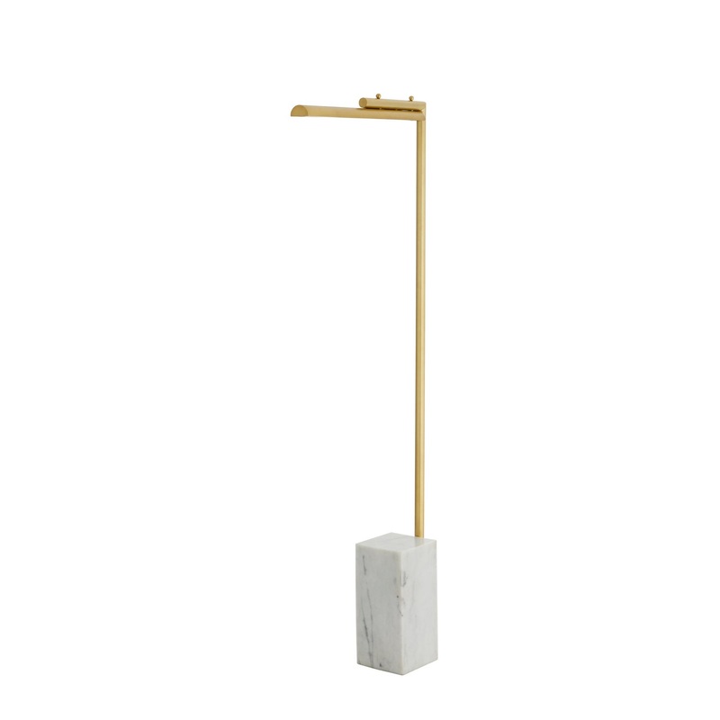 Arteriors 79020 Lawden LED Floor Lamp Antique Brass (Discontinued)
