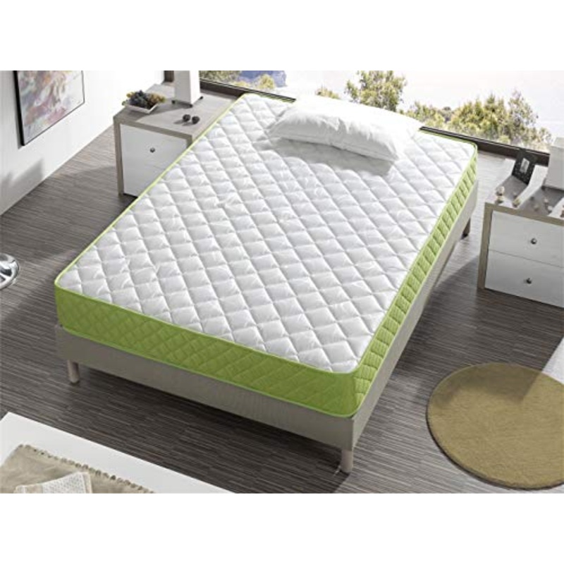 Bellavista Home Materasso Mallorca 16 cm Alto, Memory Foam 135x190x16cm, Comfort dell’hotel, Reversibile, fermezza Media.