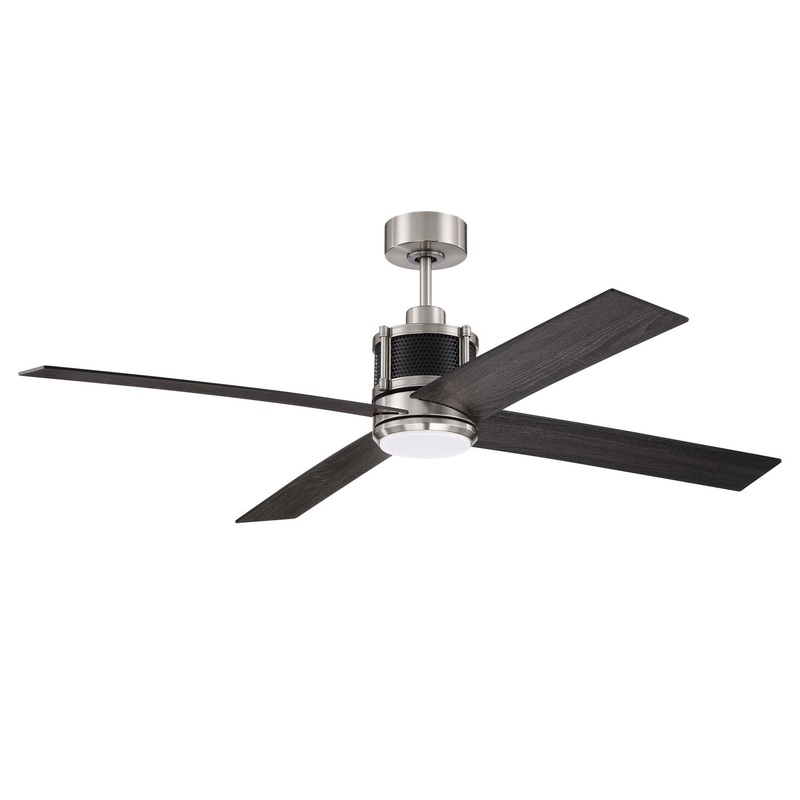 Craftmade GRG56BNKFB4 Gregory 56″Ceiling Fan Brushed Polished Nickel