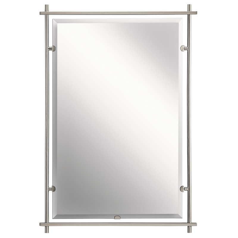 Kichler 41096NI Mirror, Brushed Nickel
