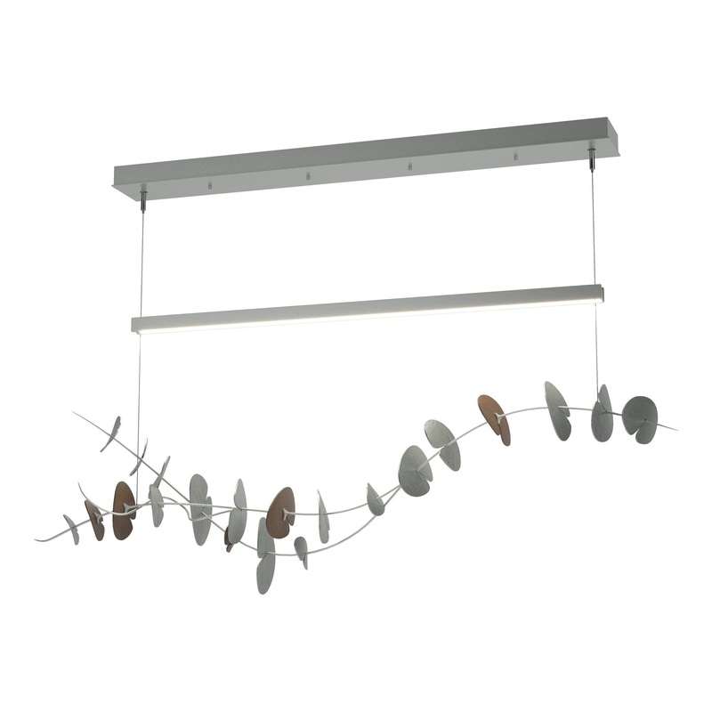 Lily LED Pendant Vintage Platinum Bronze