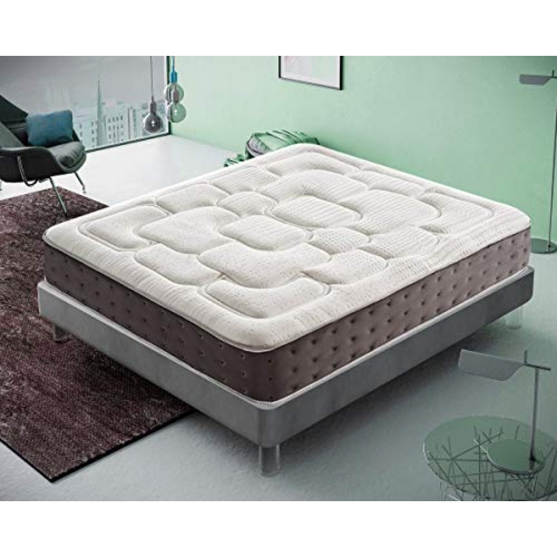 Materassiedoghe – Materasso Matrimoniale Memory a 9 Zone differenziate – Alto 30 cm – Presidio Medico – Antiacaro – Ortopedico – 100% Made in Italy