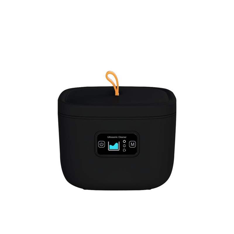 Professional Ultrasonic Cleaner with UV Light – 45000Hz for Dentures, Retainers, Jewelry & More(black)