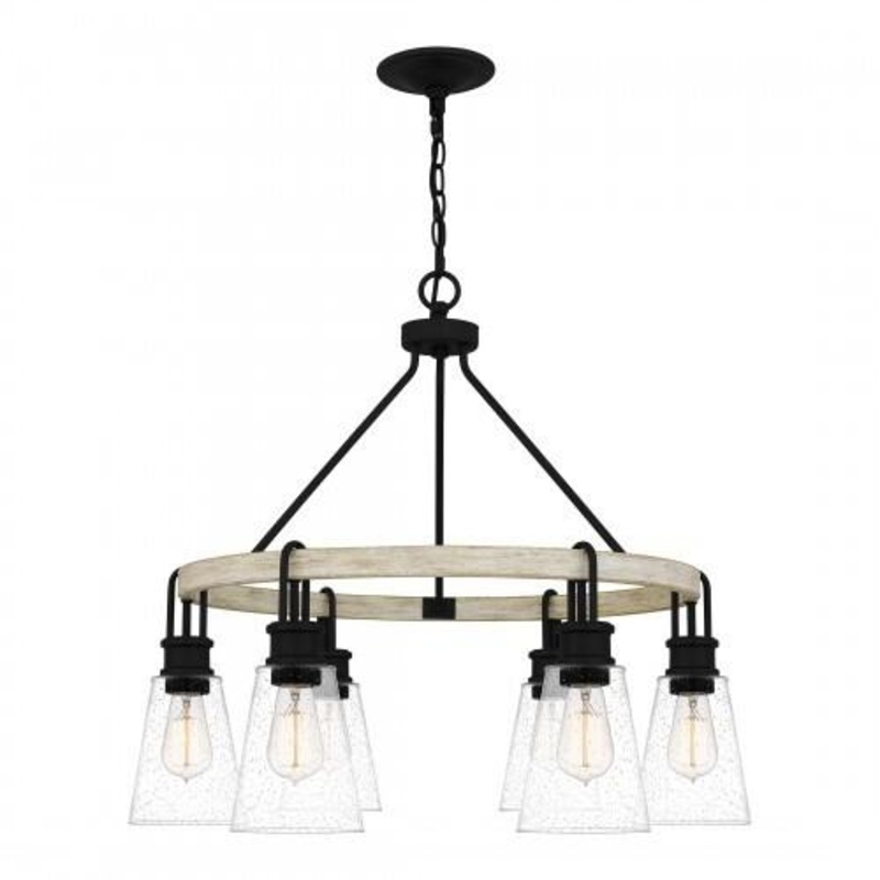 Quoizel KGB5029EK Kingsbridge Chandelier 6 lights earth black Chandelier