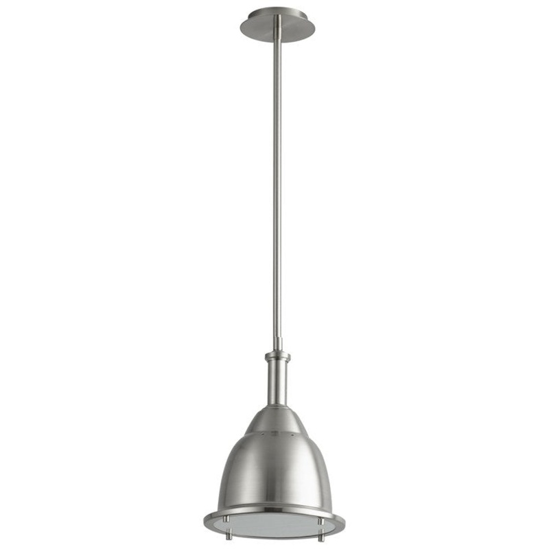 Ruvo Single-Light 24-Watt LED Pendant – Satin Nickel