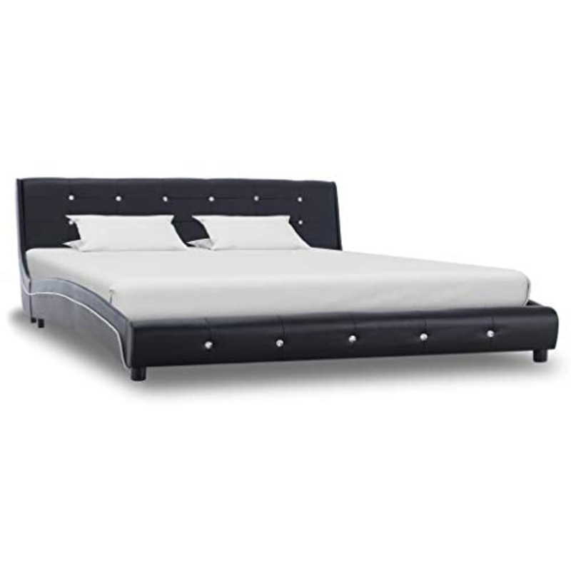 SKM Giroletto Nero in Similpelle 160×200 cm (32.6kg)