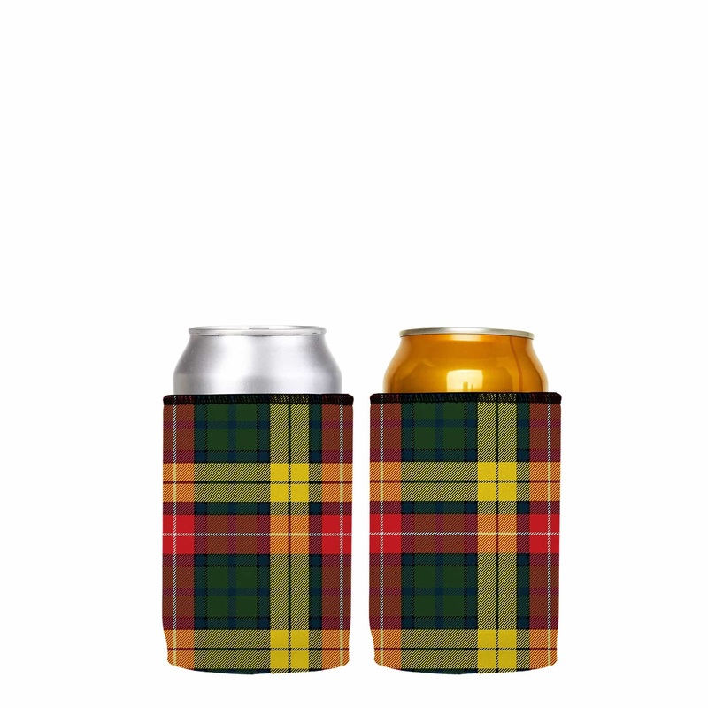 Tartan Print Stubby Cooler 2-Pack – Standard