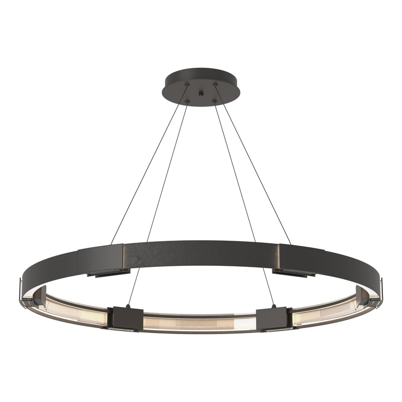 Aura Large LED Pendant Black
