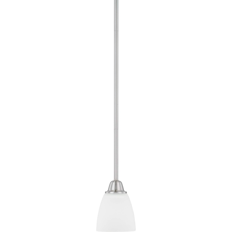 Capital Lighting 315111BN-337 Trenton 1 Light Pendant Brushed Nickel