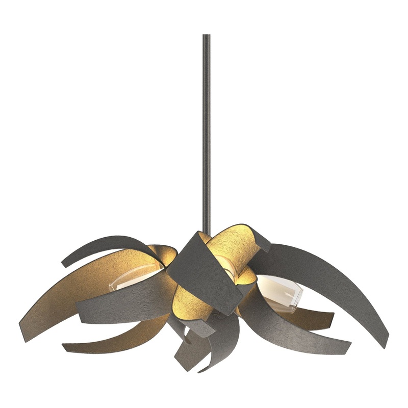 Corona Small Pendant Natural Iron