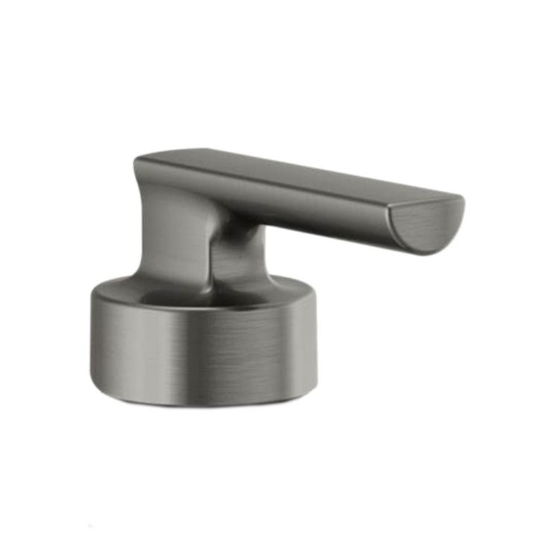 Handle Kit Kintsu 1 Lever with Button and Screw Brilliance Luxe Steel for Lavatory Faucet