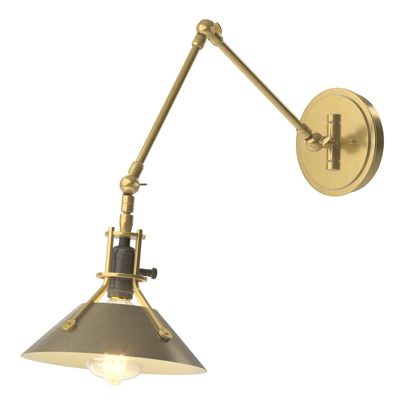 Henry Sconce Modern Brass Soft Gold