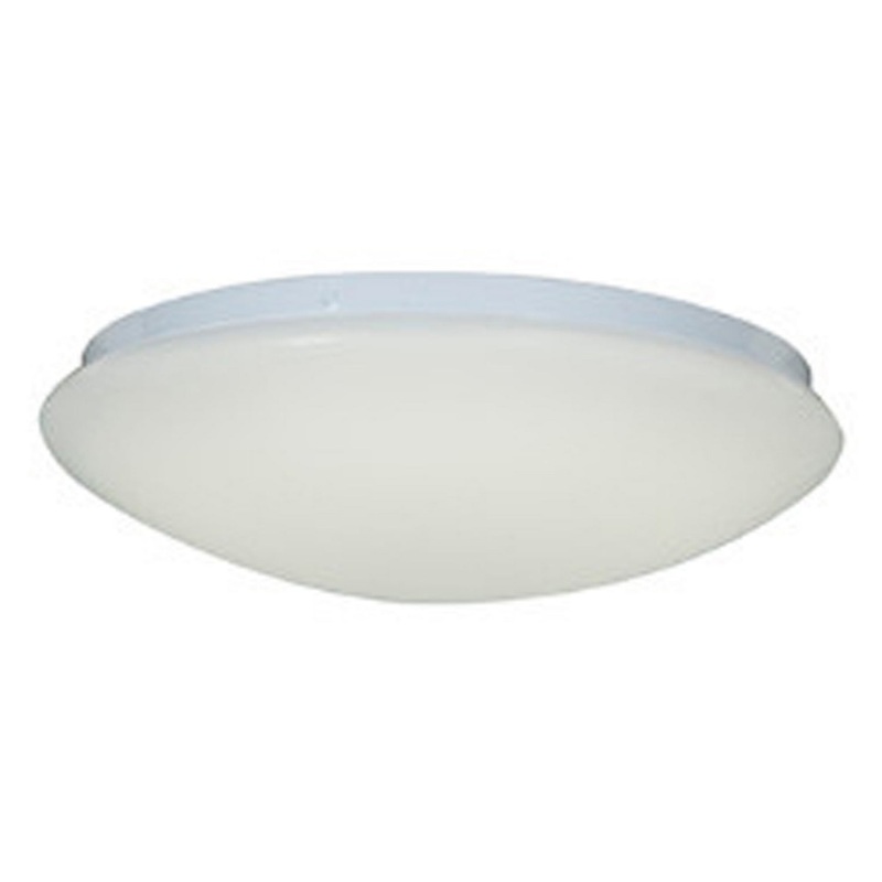 LED Flush Mount from the Catch Collection in White Finish by Access