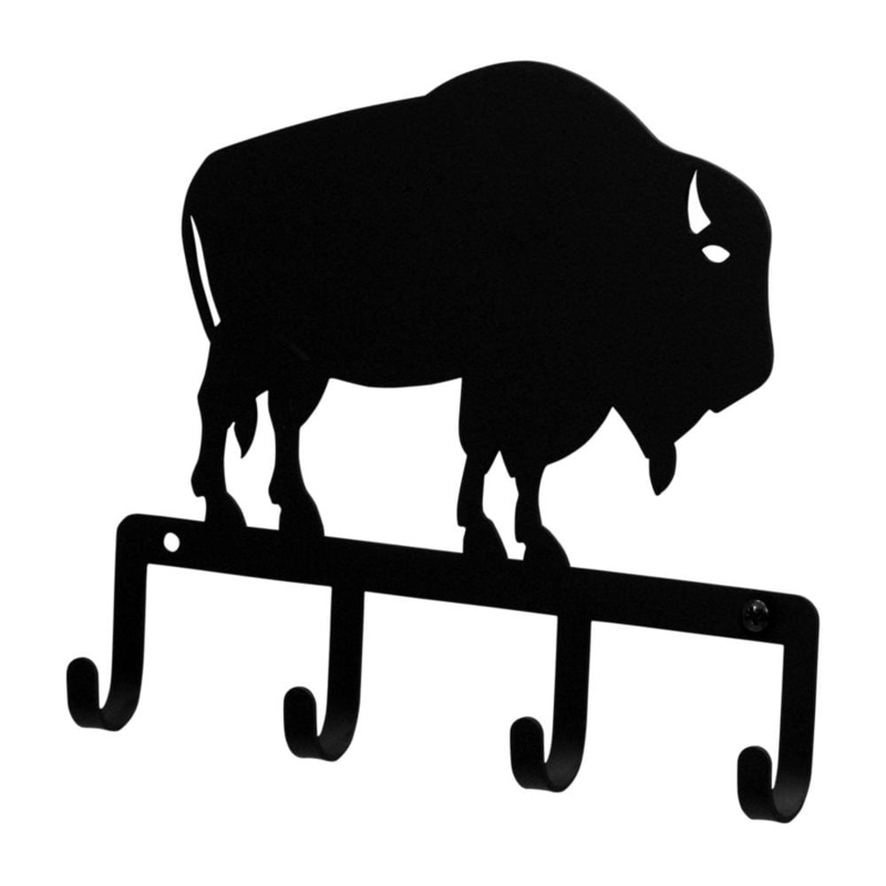 Village Wrought Iron KH-186 Buffalo Key Holder