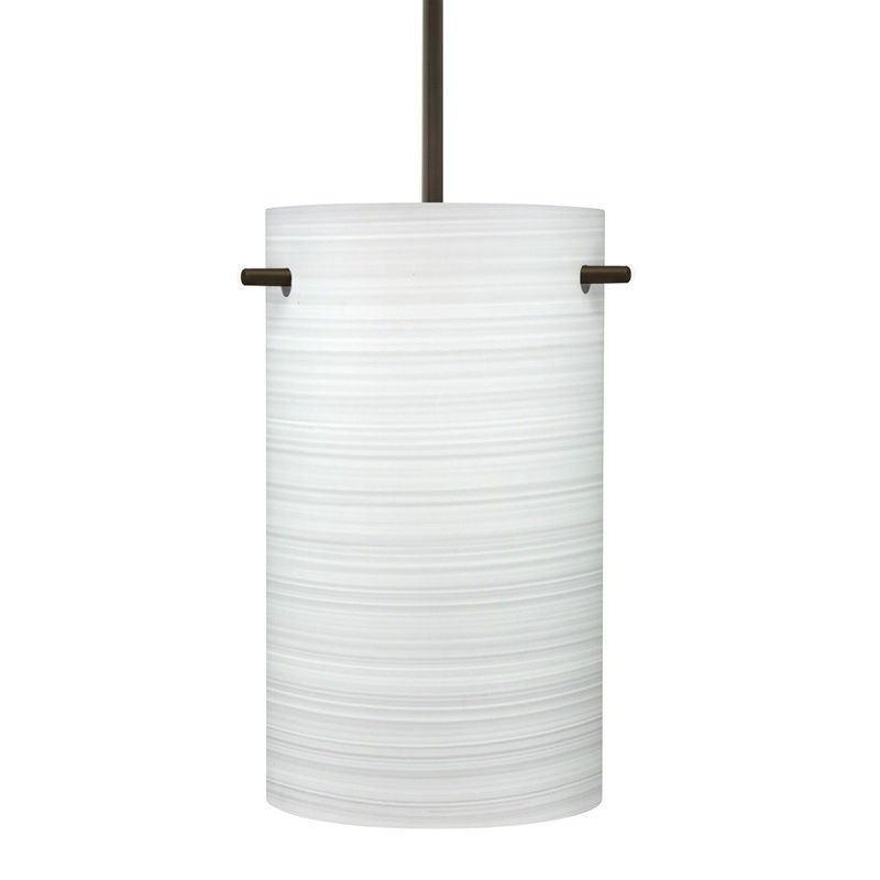 Besa 1JC-4005KR-BR Besa Tamburo 5 Pendant One Light Pendant Bronze