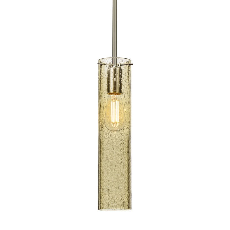 Besa 1TT-JUNI16GD-EDIL-SN Juni One Light Pendant Satin Nickel