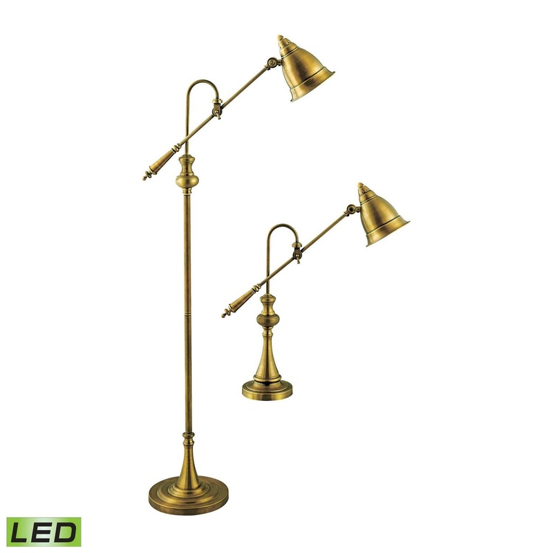 ELK Home 97623-LED Watson LED Floor Lamp Brass