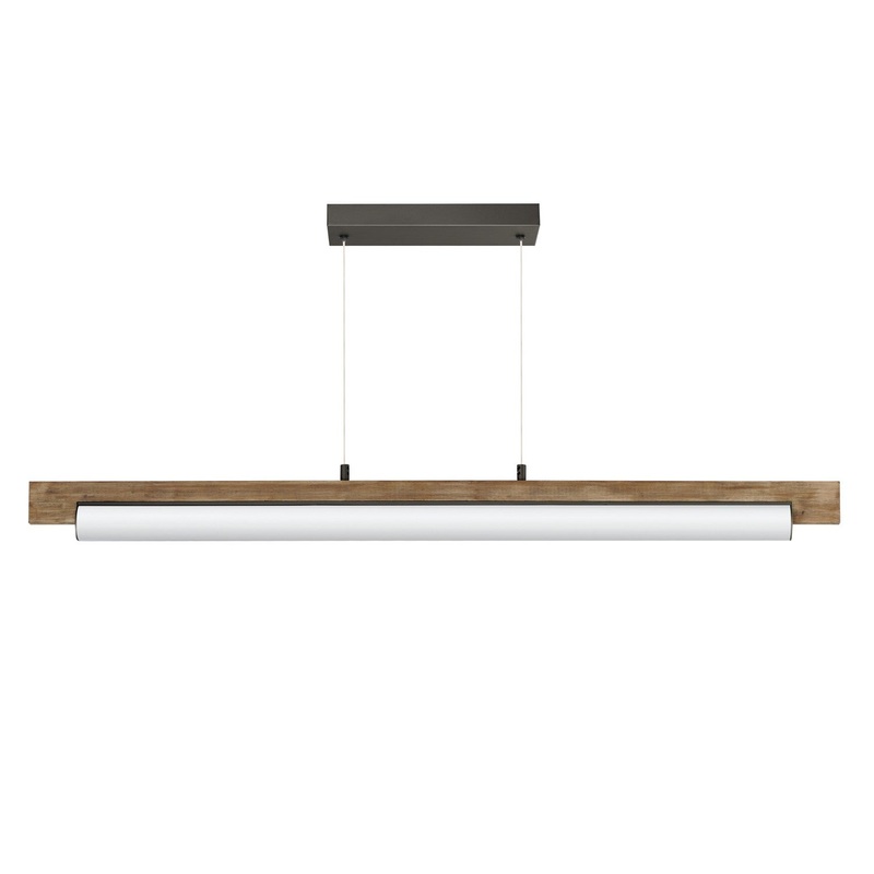 ET2 E24932-DWCHL Joist LED Linear Pendant Driftwood / Charcoal