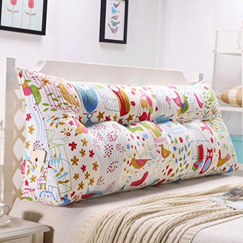 HYY-YY – Testiera per divano con schienale doppio, morbida, per letto Tatami, cuscino lombare in vita, colore: K, dimensioni: 90 cm