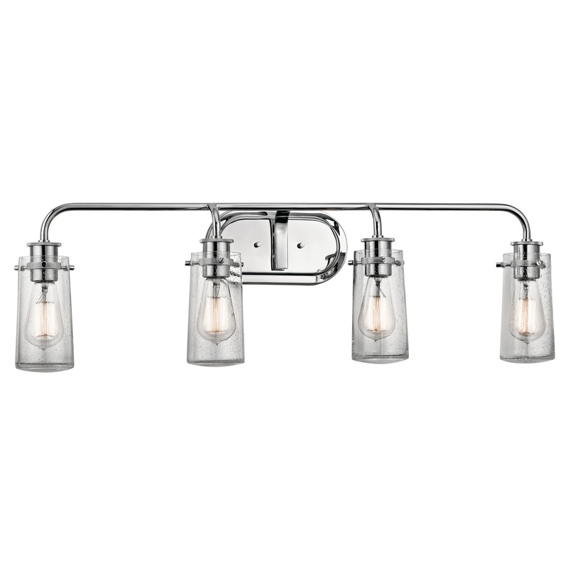 Kichler 45460CH Four Light Bath, Chrome