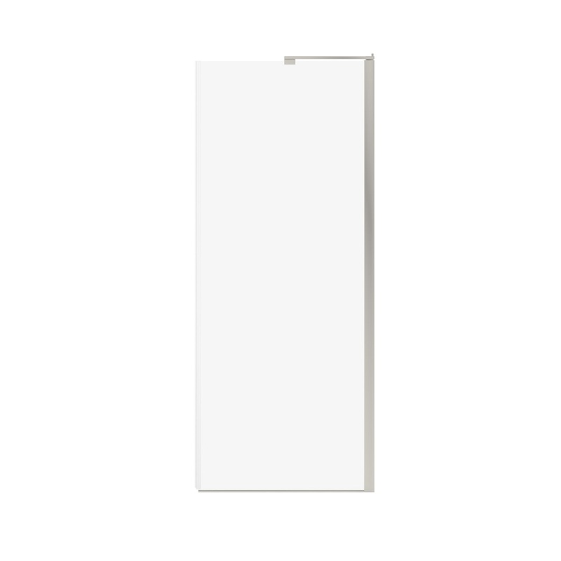 MAAX 139590-810-305-000 Capella 78 Return Panel for 36 in. Base with GlassShield glass in Brushed Nickel