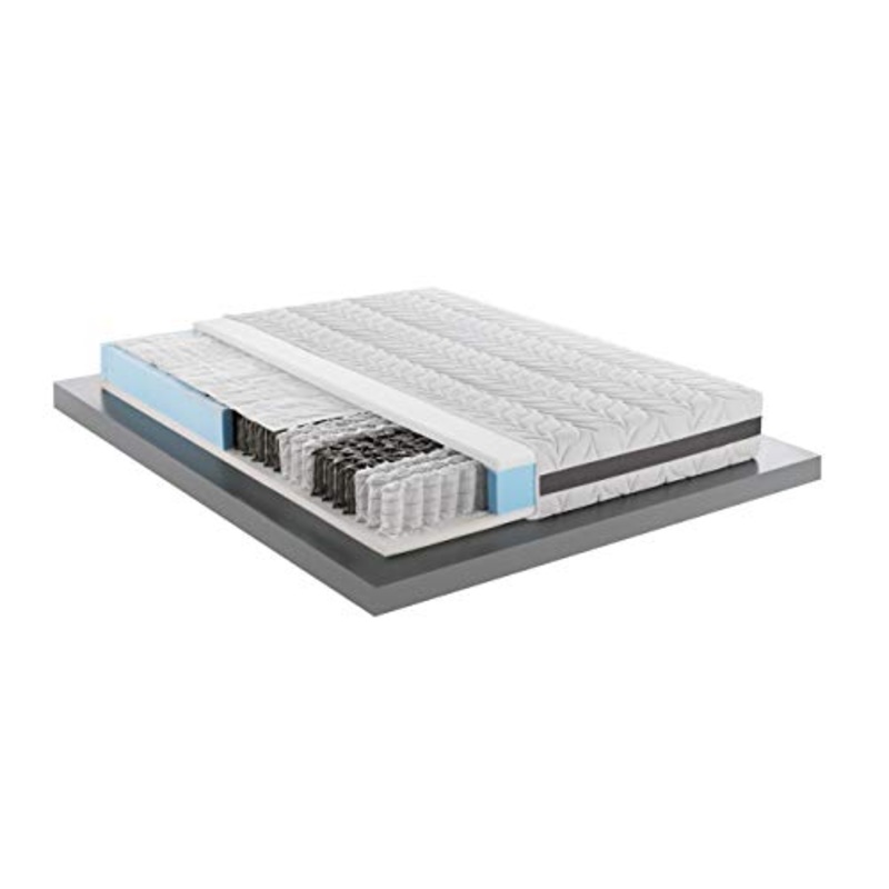 MENTOR – Materasso Molle Med H3 Matrimoniale 180×200 Morfeo Med 3D Green DISP. Medico DETRAIBILE H23 a Nove Zone di portanza differenziata, sfoderabile e Lavabile.