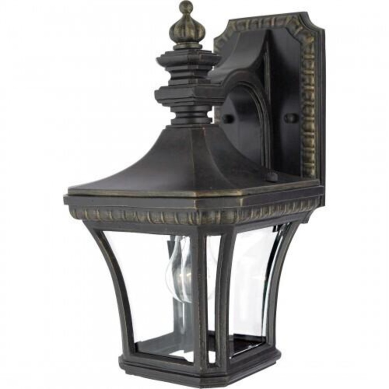 Quoizel DE8958IB Devon Outdoor wall impr brnz 1l Outdoor Lantern