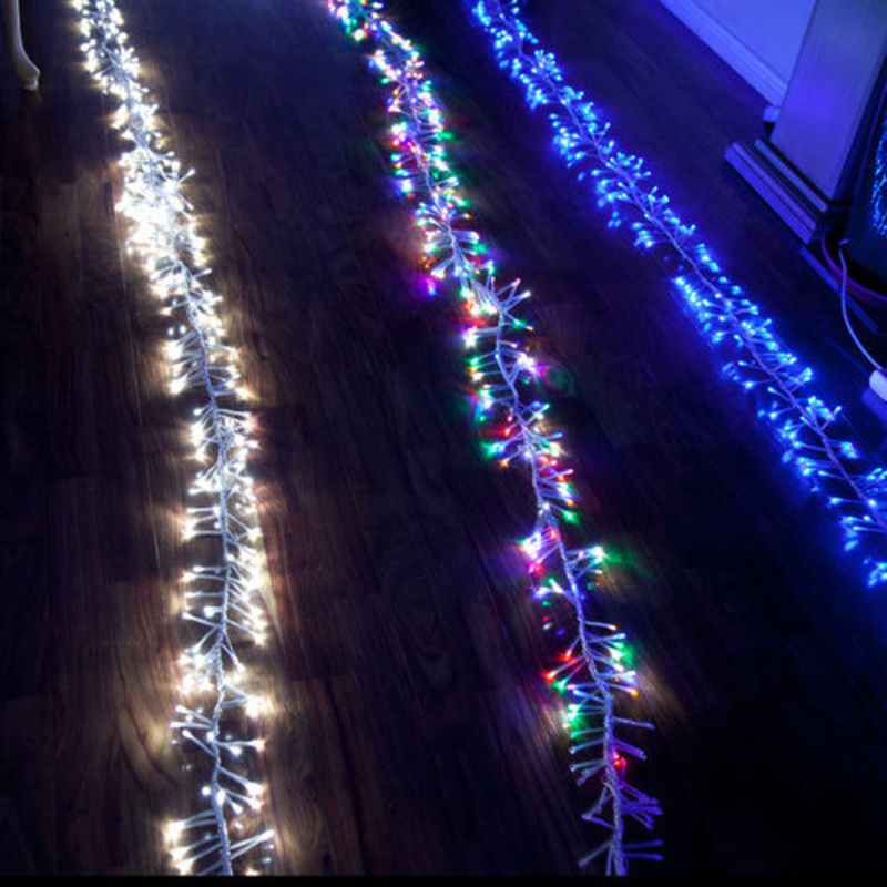Samland LED  Fairy Icicle Chaser Light with Firecracker Effect for Christmas Decoration