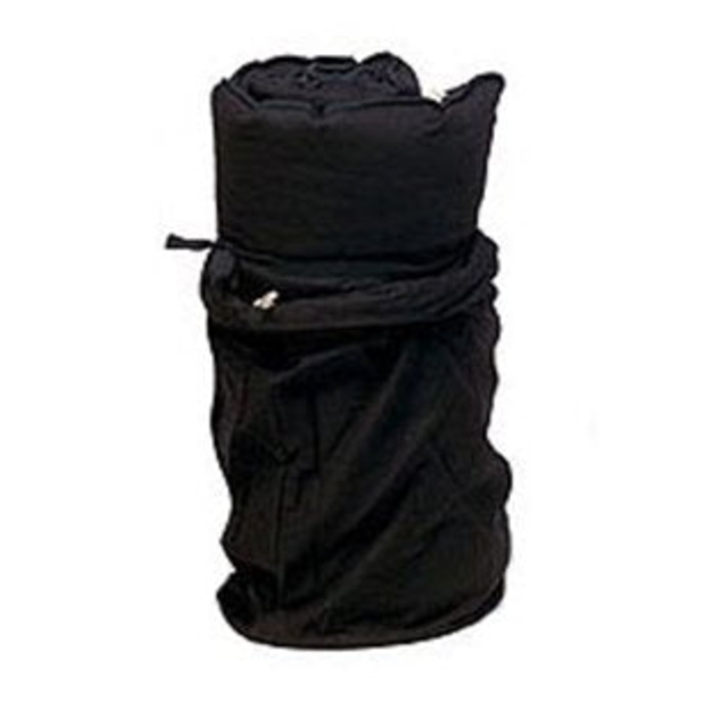 Vivere Zen – Bag-Futon Cotone (Colore Nero) – Misura 90×200 cm