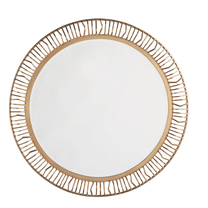 Arteriors 4923 Graziano Mirror Antique Brass