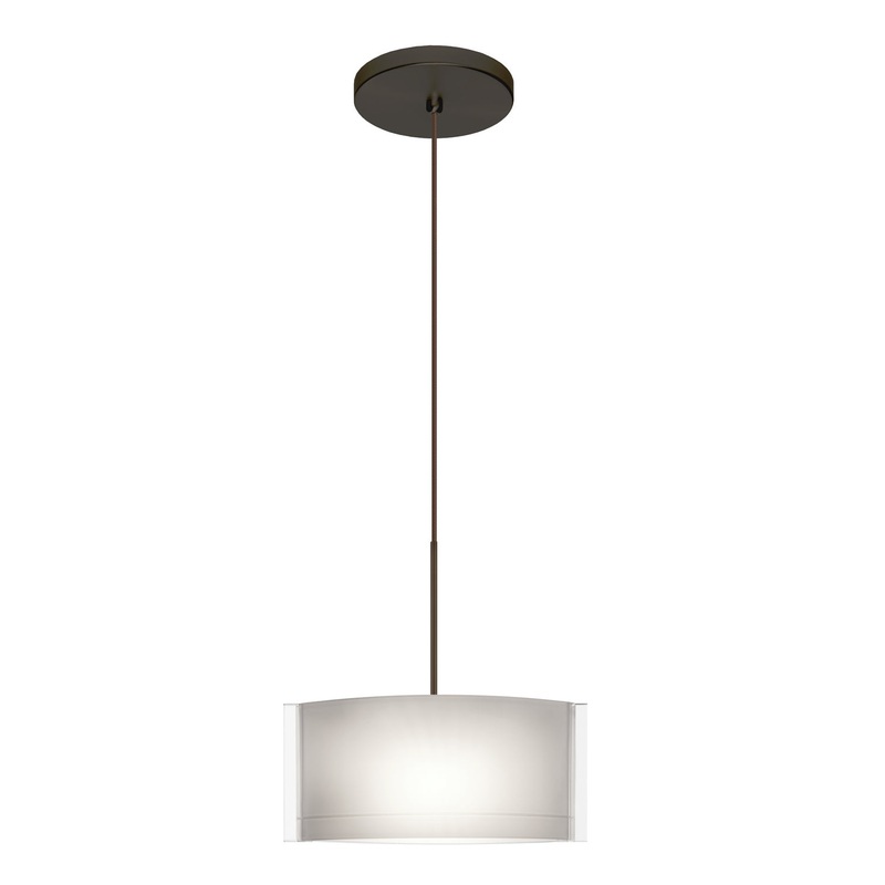 Besa 1XT-673006-LED-BR Jodi One Light Pendant Bronze (Discontinued)
