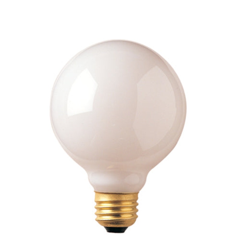 Bulbrite 393004 Globe Light Bulb White