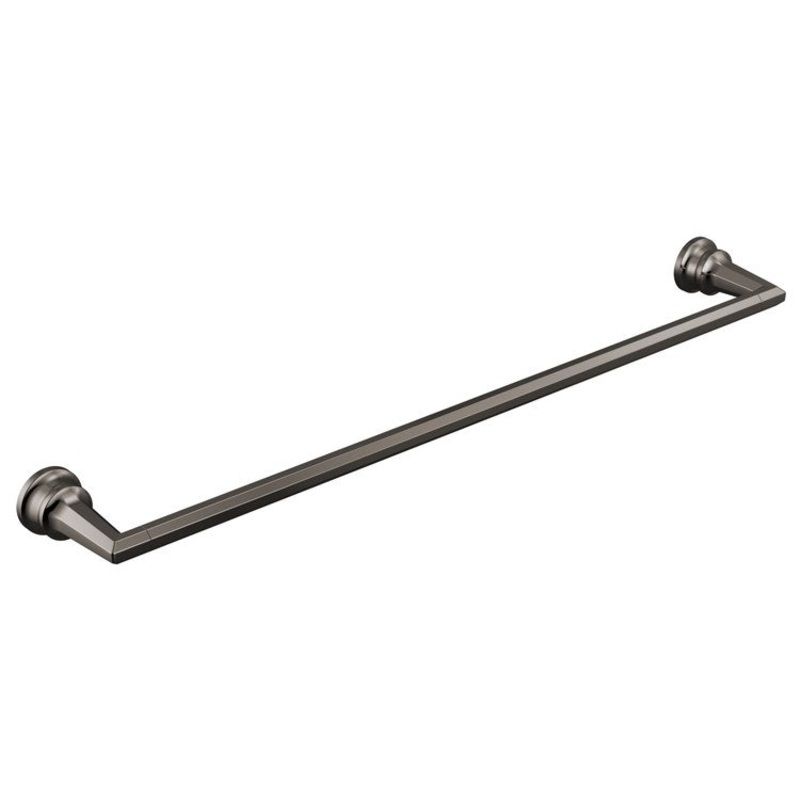 Towel Bar Beauclere 24 Inch Brilliance Black Onyx Metal