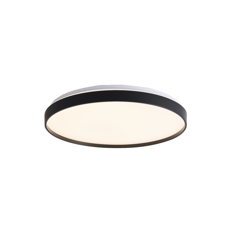 Vienna 19″ Flush Mount Black
