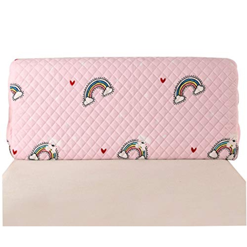 HDGZ Imbottita Elastica Copri Testata Letto Copertura Testata Letto Matrimoniale/Singolo Fodera Elastica Protezione, Protezione Elastica Lavabile (Color : L, Size : 200 * 60cm)