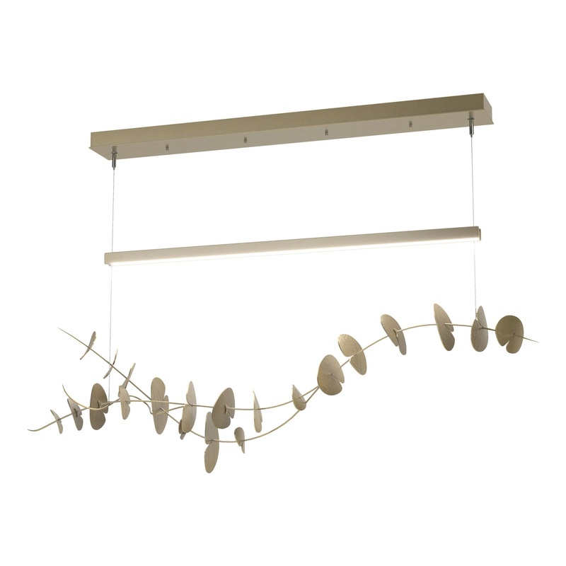 Lily LED Pendant Modern Brass Soft Gold