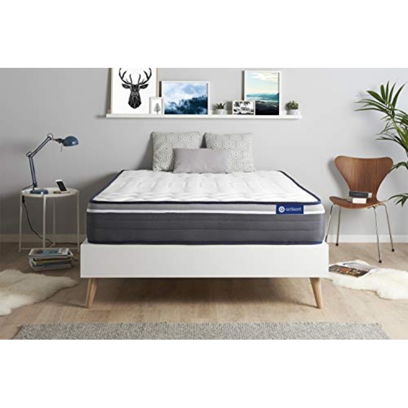 Materasso Actimemo plus 120x210cm, Spessore : 26 cm, Memory foam, Molto rigido, 7 zone di comfort