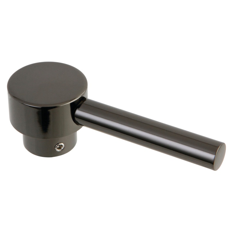 NTHDL Metal Lever Handle, Black Stainless Steel