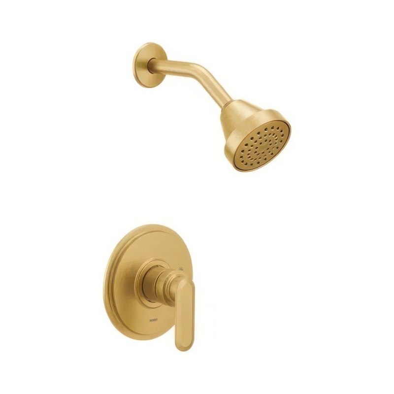 Shower Trim Greenfield M-Core 2 EP 1 Lever Brushed Gold WaterSense ADA 1.75 Gallons per Minute