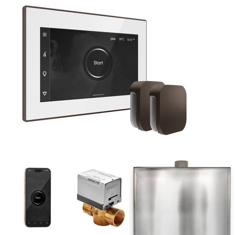 Steam Kit xButler Max White/Rubbed Bronze Control Package for MS4/MS5/MX6