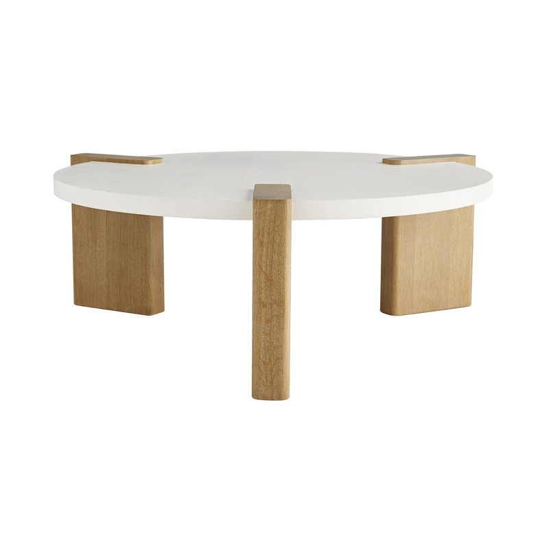 Arteriors 5597 Forrest Cocktail Table White